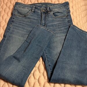 american eagle high rise jegging